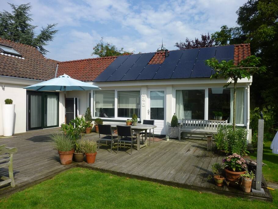 Ingang naar B&B