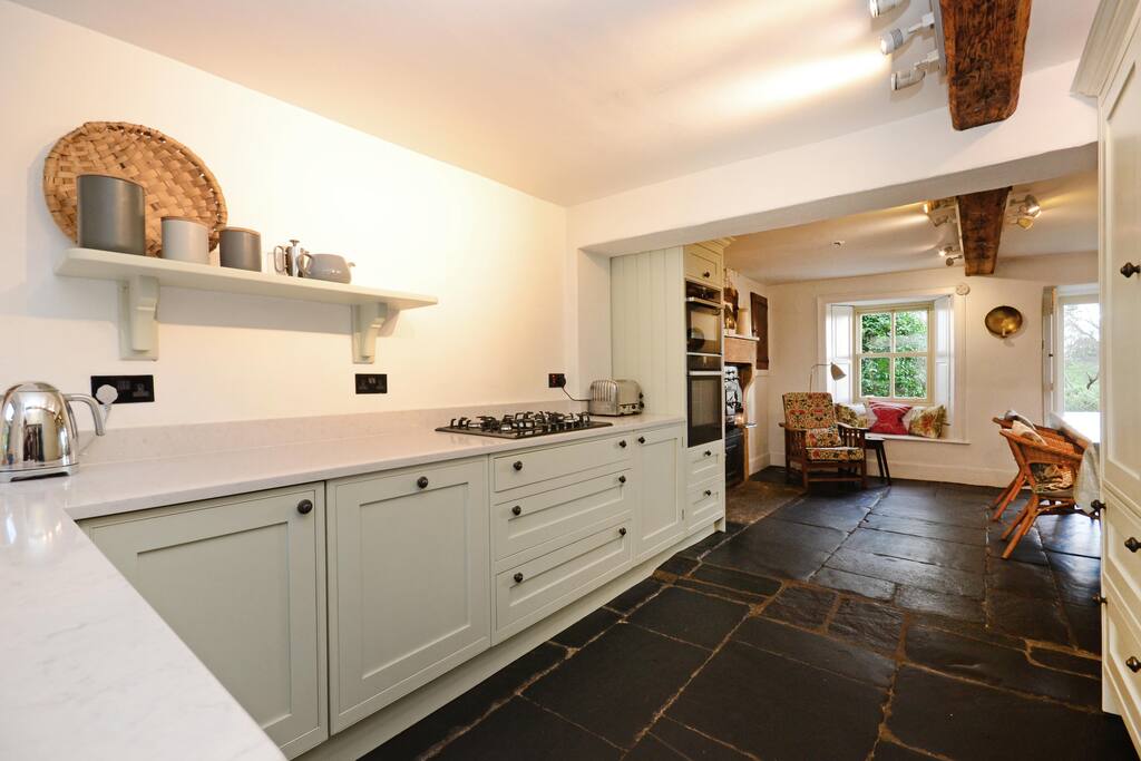 main kitchen and dining