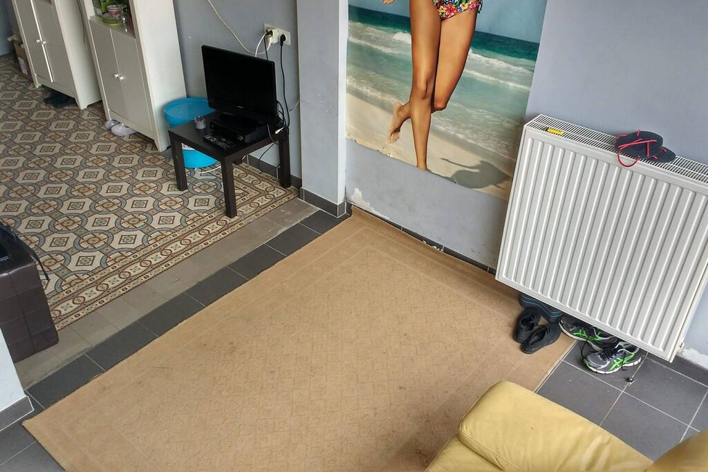 Zitruimte met telenet tv