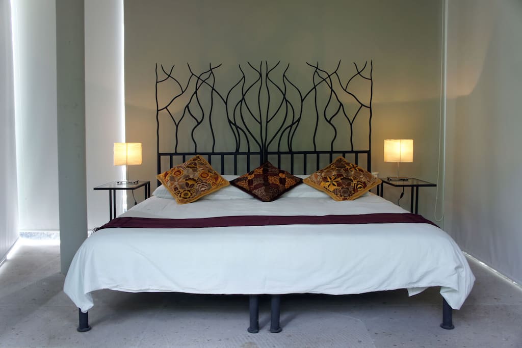 King bed, modern style