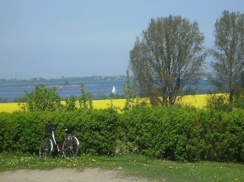 Popular Airbnb listing: Vacation rental with view of Wismar Bay in Nordwestmecklenburg