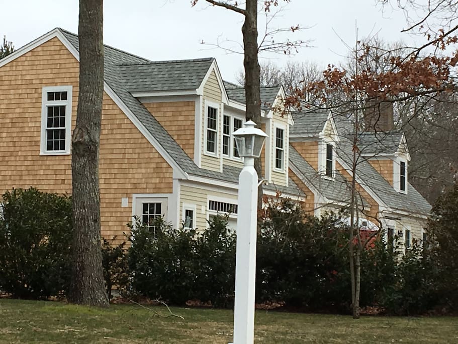 Side view from road
