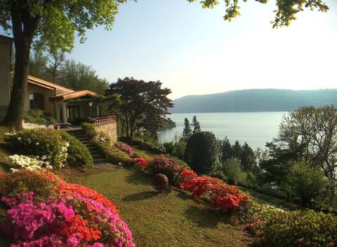 Villa Margarete Lago Maggiore with panoramic view