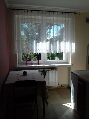 A cozy apartment in the heart of the city of Sanok
