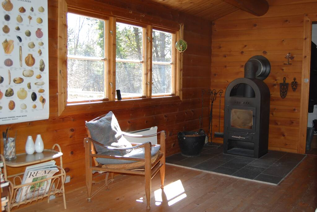 Livingroom with fireside
