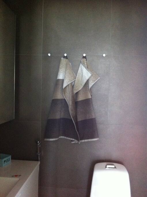 Bathroom upstairs (mainly for guests)