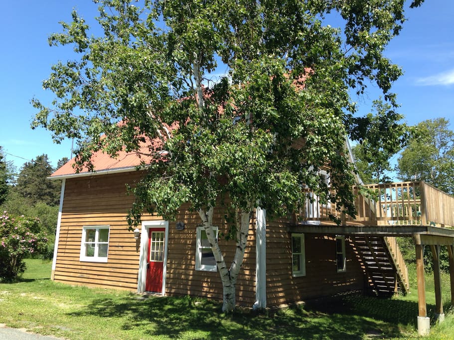 Barn and Deck