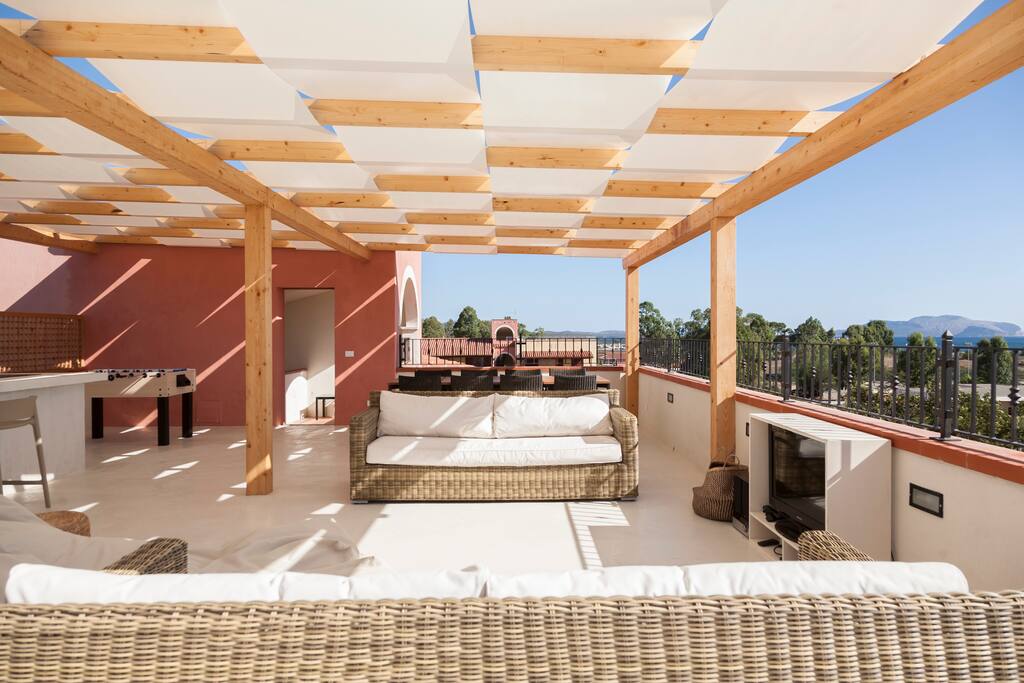 Rooftop terrace