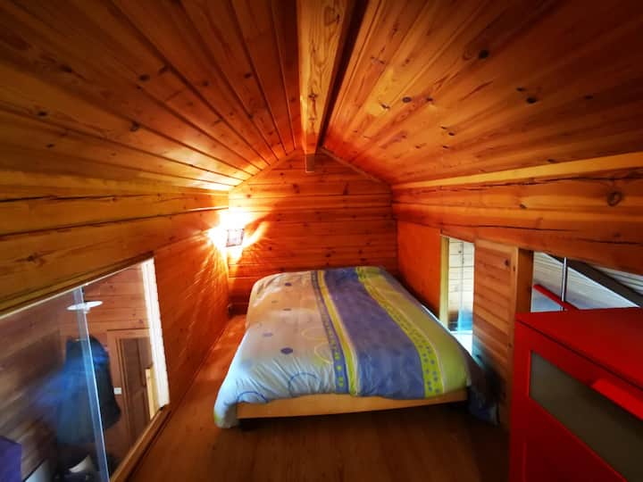 Cama en altillo, un verdadero nido de amor