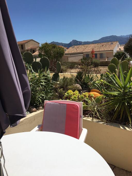 Terrasse très calme