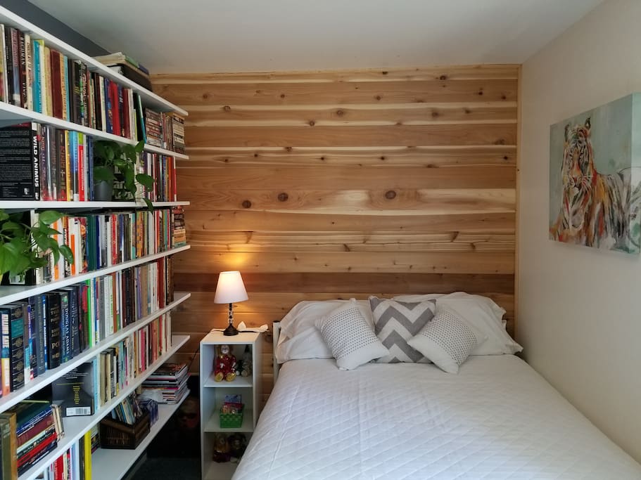 Newly remodeled library room