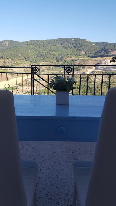 panorama dal terrazzo