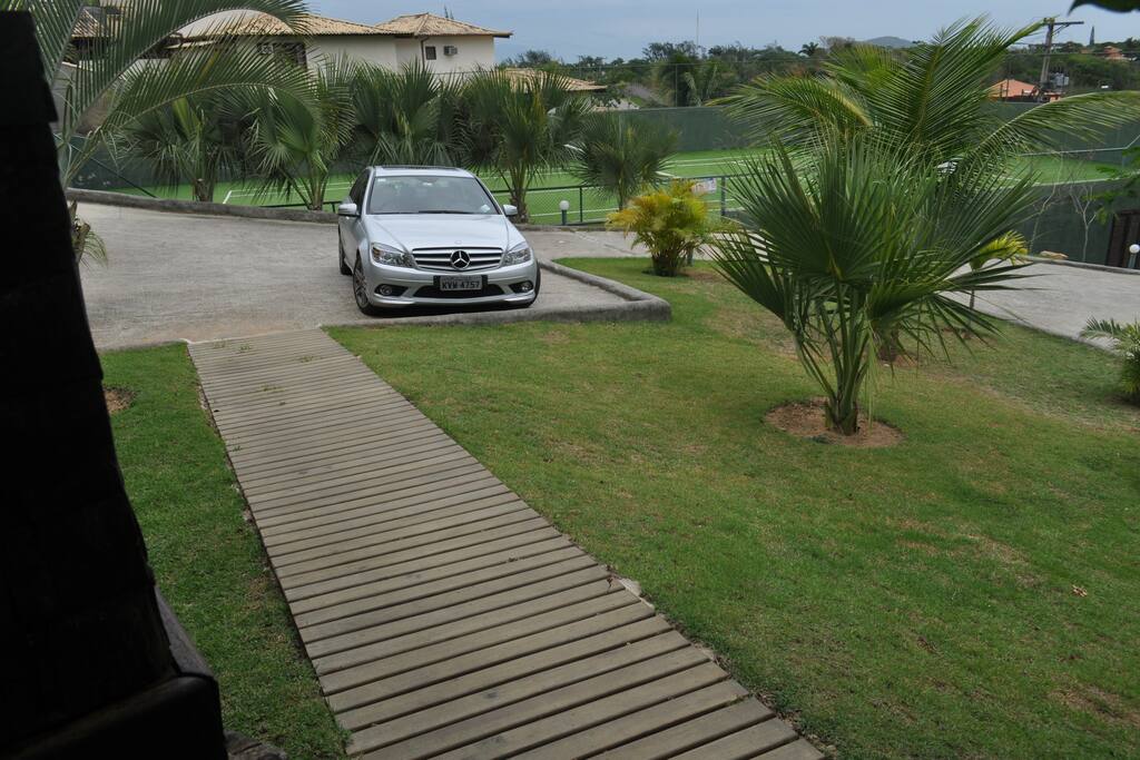 Estacionamento da casa