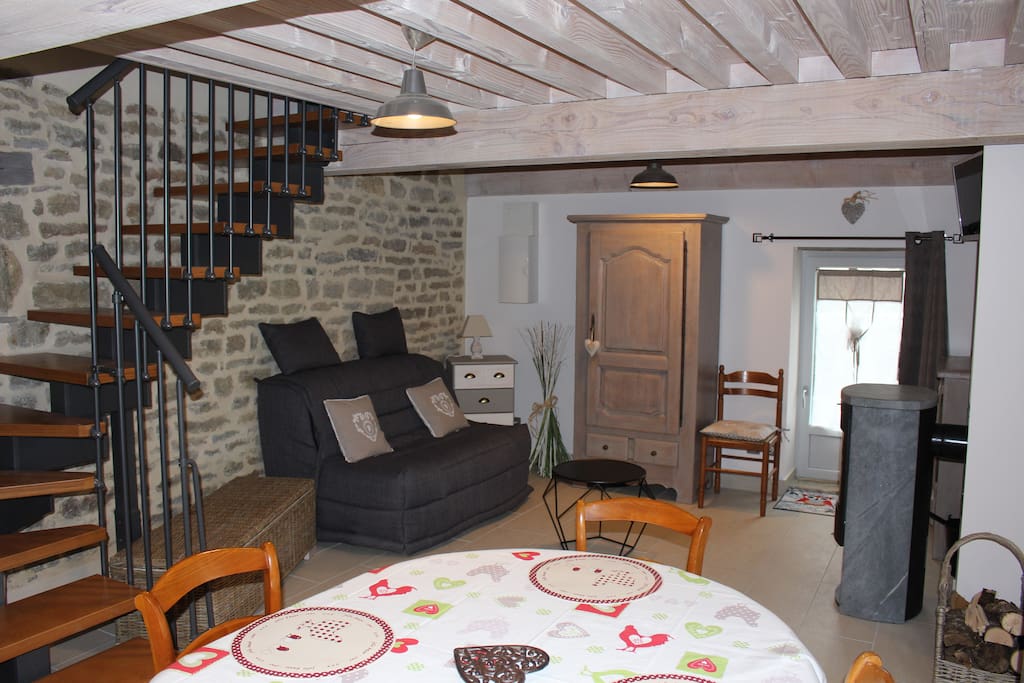 Pièce principale côté salon