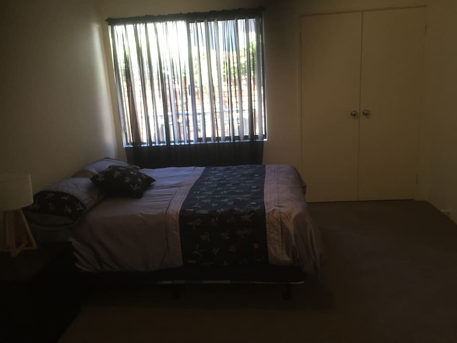 Double bed downstairs with en-suite access