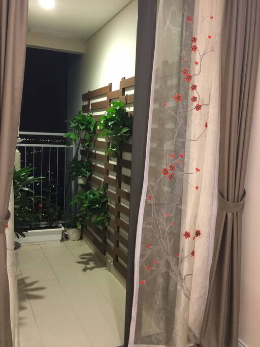 Balcony of master bedroom