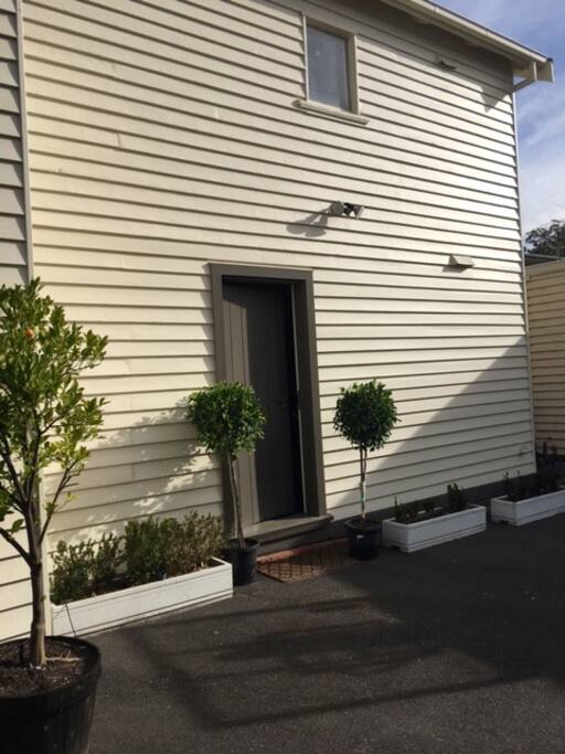 Fully self-contained private apartment just 100 metres from train station