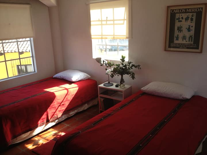 Chambre double avec balcon