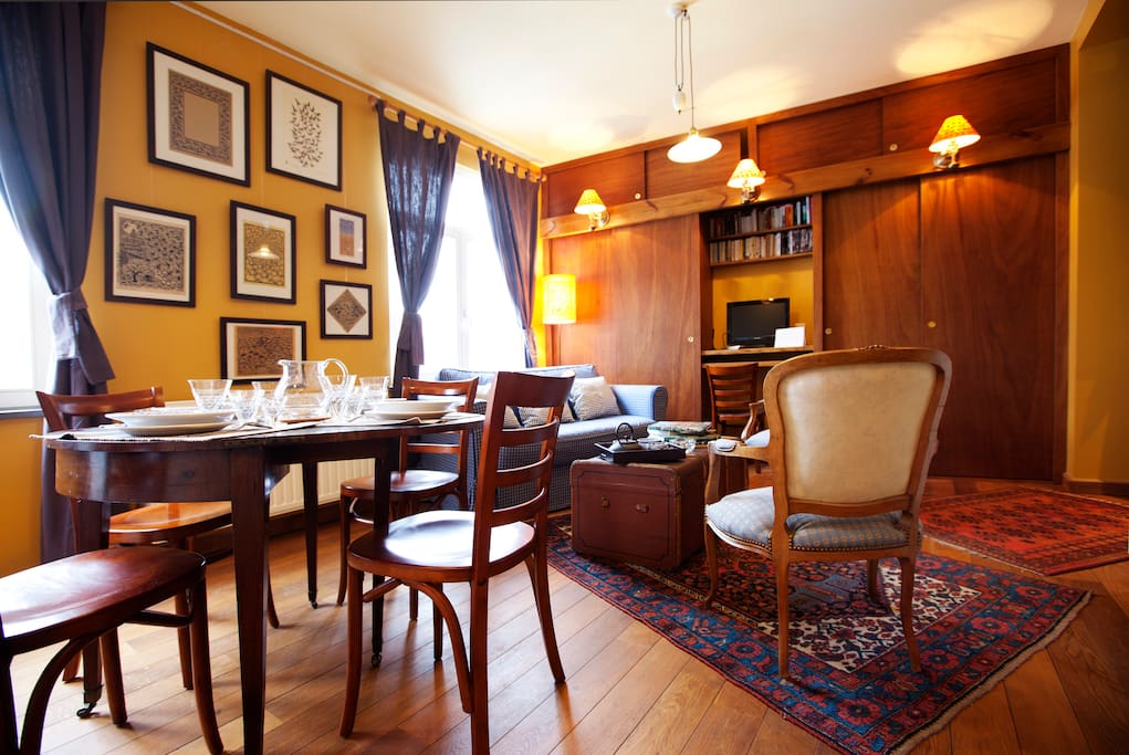 A Flat with a View Condo's te Huur in Brussel, Brussel, België