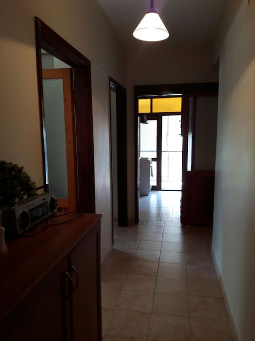 Entrance to the house