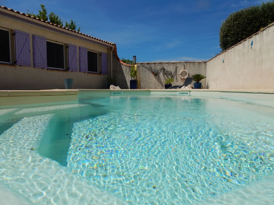 Piscine 8 m x 4 m
