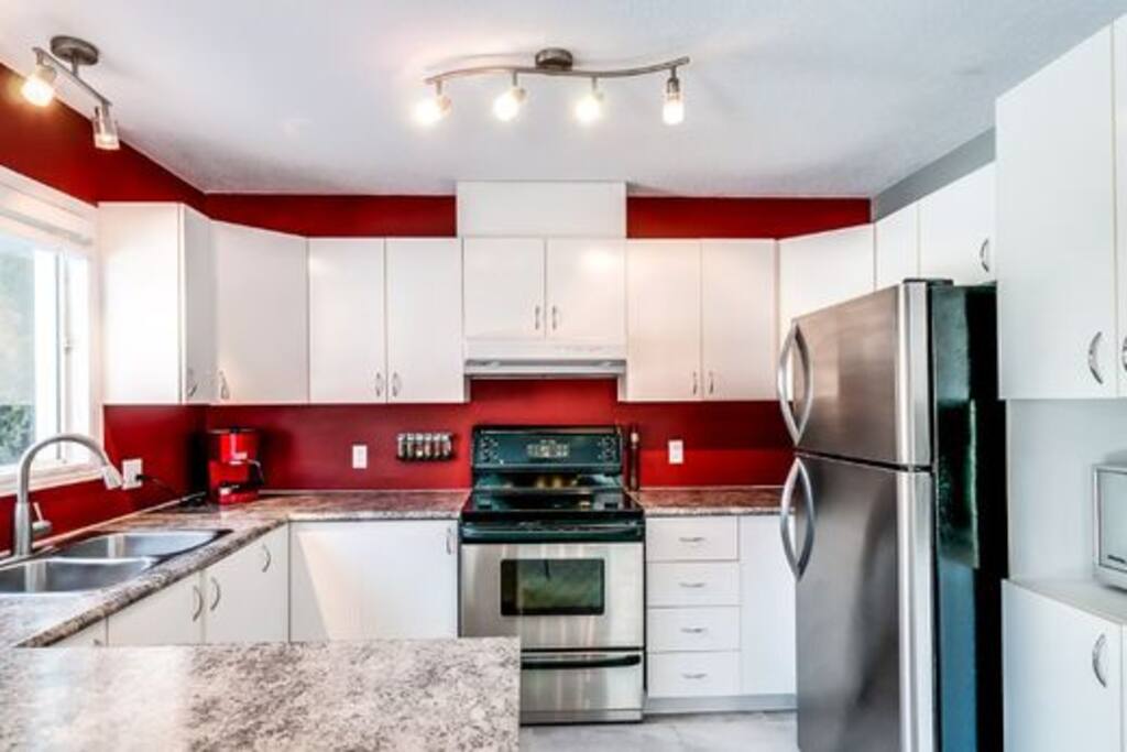 Fully equipped kitchen