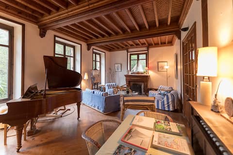 BEAUTIFUL OLD VILLA IN THE WOOD OF CHAIZE