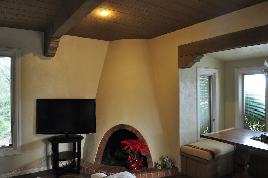 Living Room with Gas Fireplace