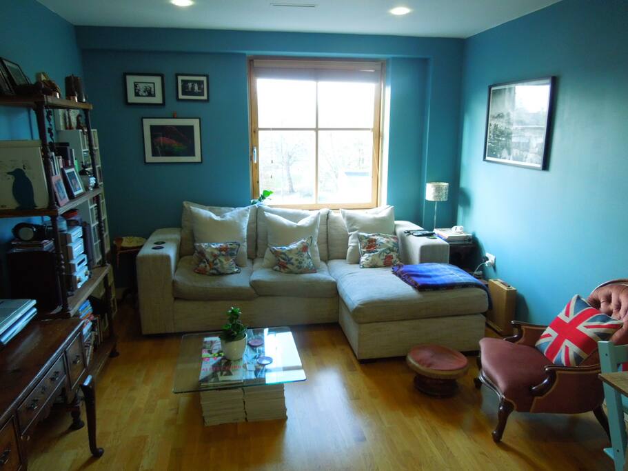 Very comfy L shaped - sofa
