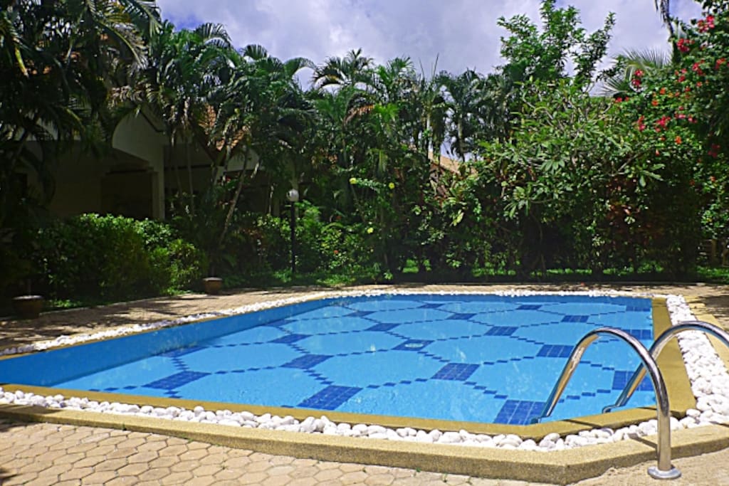 unser renovierter Pool
