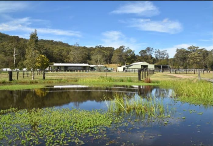 Your own private Riverfront Farm to explore.