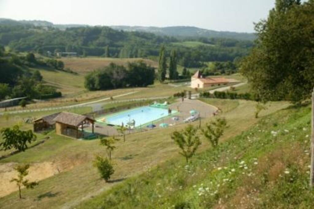 vue sur la Piscine Commune
