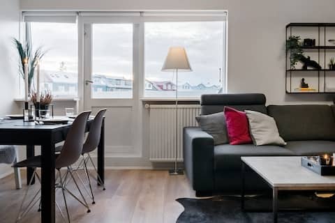 Stroll to Reykjavik Harbor from a Cozy Apartment
