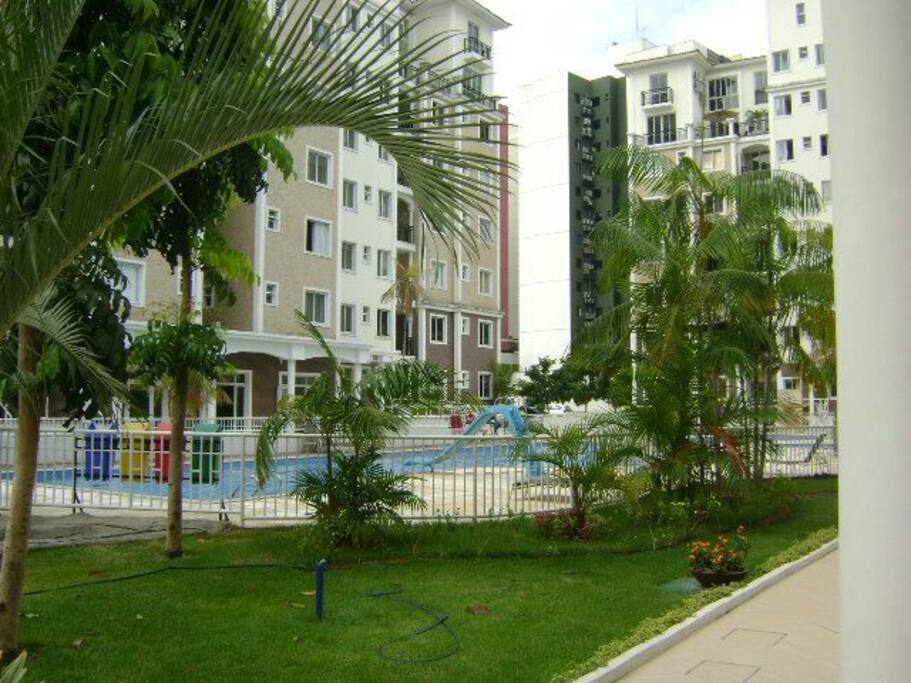 Vista da área de lazer / View of the leisure area