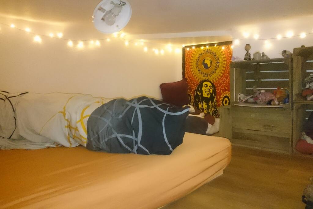 Your sleeping and chill space