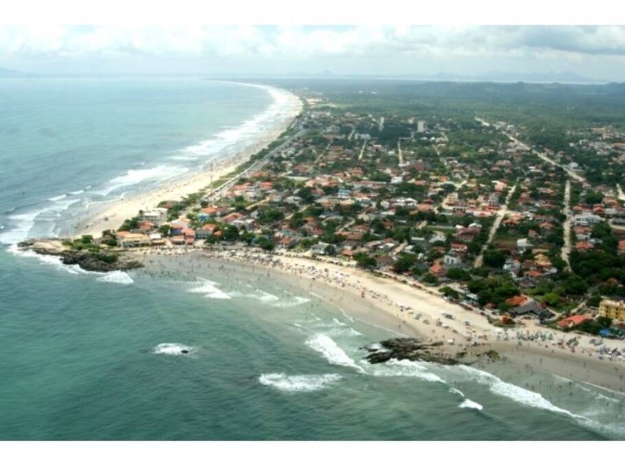Nossa cidade possuí 32KM de praia.