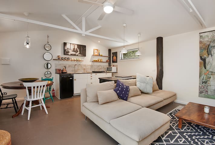 A private and comfortable homely nook.