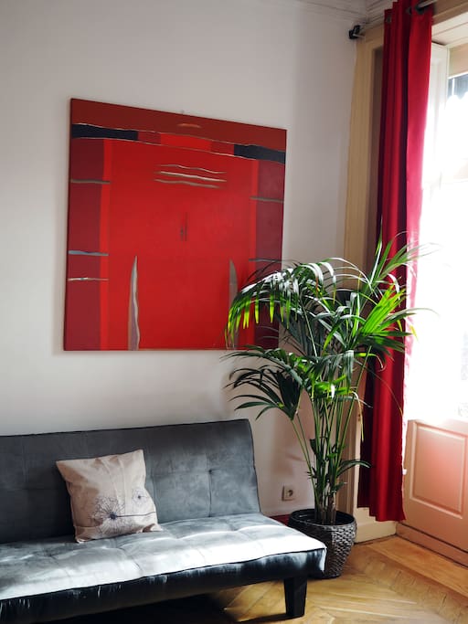 La chambre côté canapé !