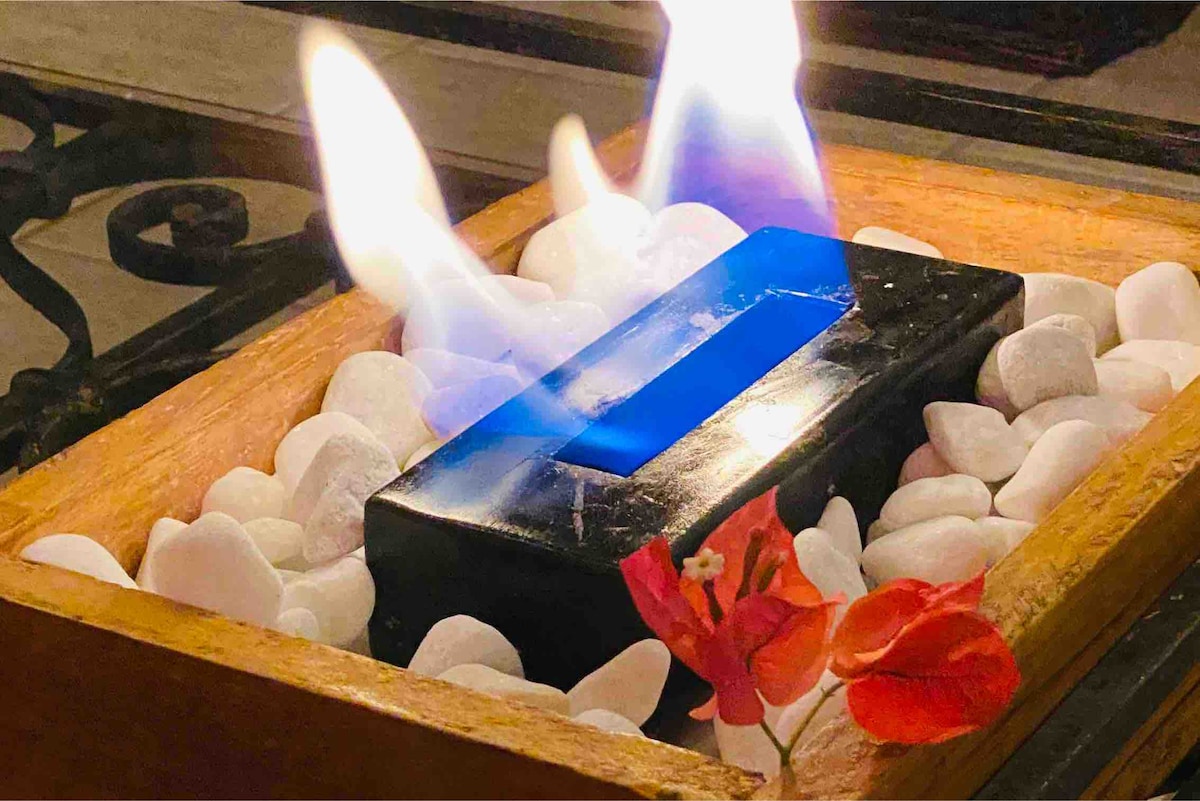 Eco-haard voor een nog romantischere omgeving