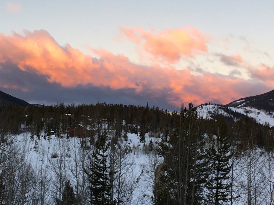 Wow! That's a sunset.