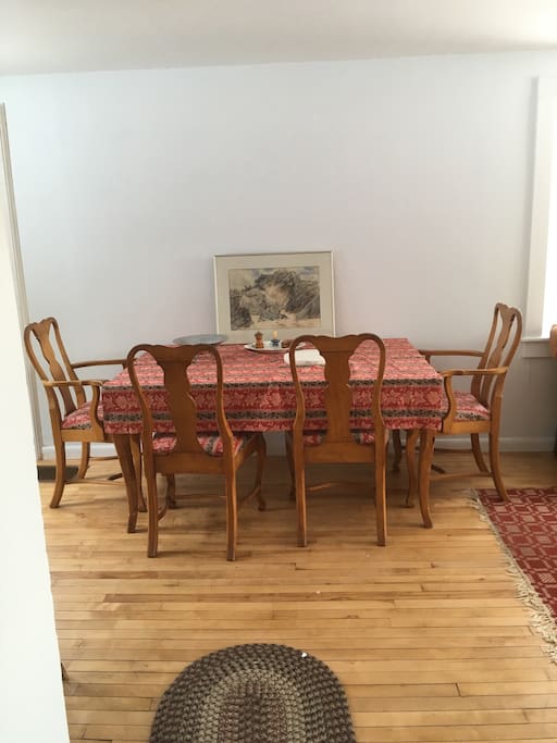 Large formal dining area