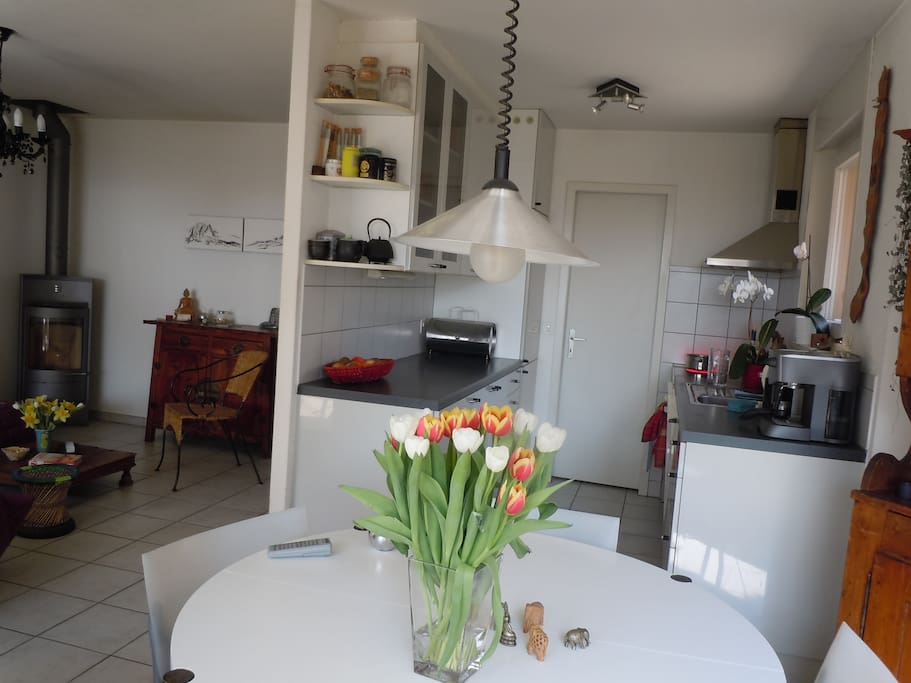 coin cuisine ouvert