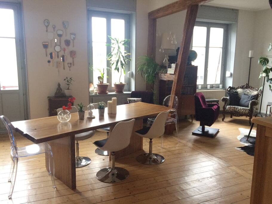 salon et salle à manger