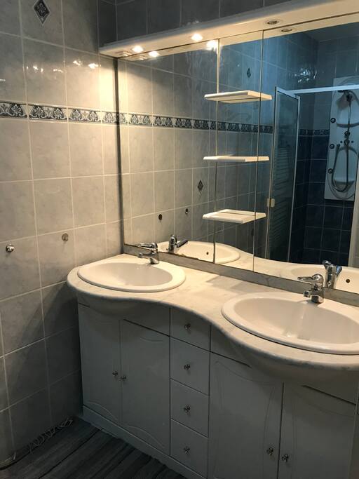 Salle de Douche 2 Vasques