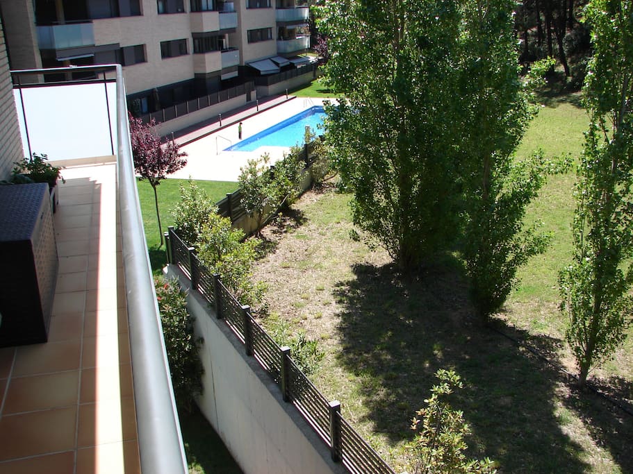 Vista piscina