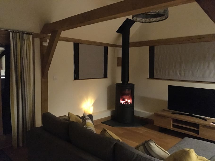 Cosy wood burner