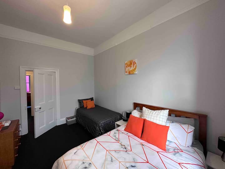 Bedroom 4 - Double & Single Beds