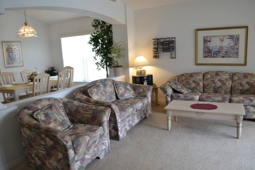 Living Room & Dining Room