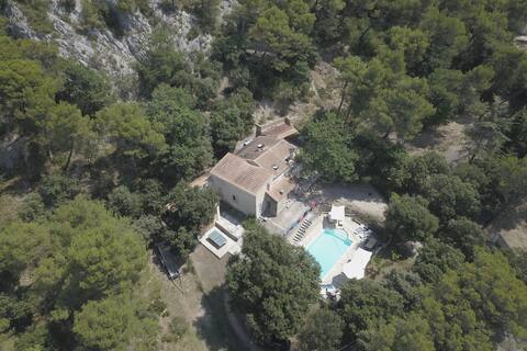 Provencal villa and treehouse