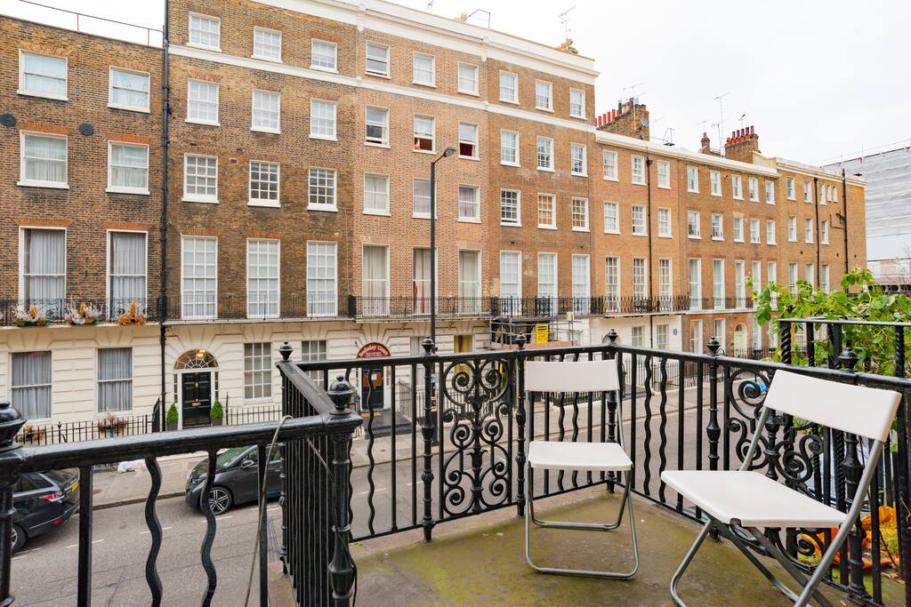 We have a lovely balcony!